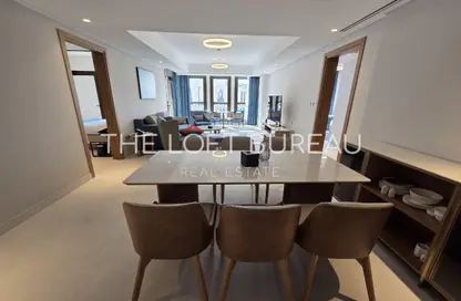 شقة - 2 غرف نوم - 3 حمامات للايجار في البلاج الأوسط - البلاج - جزيرة اللؤلؤة - الدوحة