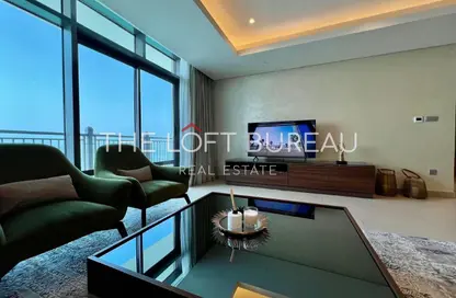 Apartment - 2 Bedrooms - 4 Bathrooms for rent in Abraj Bay - Abraj Quartiers - The Pearl Island - Doha