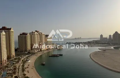 Apartment - 1 Bedroom - 1 Bathroom for rent in Tower 19 - Viva Bahriyah - The Pearl Island - Doha
