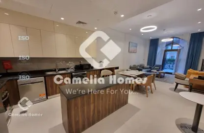 Apartment - Studio - 1 Bathroom for rent in Porto Arabia - The Pearl Island - Doha