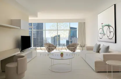 شقة - 2 غرف نوم - 2 حمامات للايجار في إليمنت باي ويستن ويست باي الدوحة - الخليج الجنوبي - الخليج الغربي - الدوحة