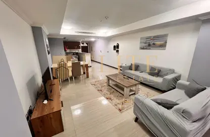 Apartment - 1 Bedroom - 2 Bathrooms for rent in East Porto Drive - Porto Arabia - The Pearl Island - Doha