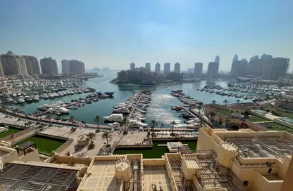 Apartment - Studio - 1 Bathroom for sale in Tower 18 - Porto Arabia - The Pearl Island - Doha