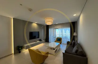 شقة - غرفة نوم - 2 حمامات للايجار في 27 برج - فيفا بحرية - جزيرة اللؤلؤة - الدوحة