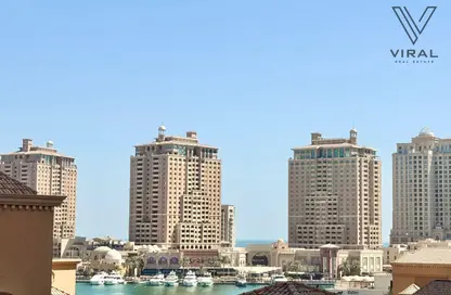 شقة - غرفة نوم - 2 حمامات للايجار في طريق بورتو الشرقي - بورتو أرابيا - جزيرة اللؤلؤة - الدوحة