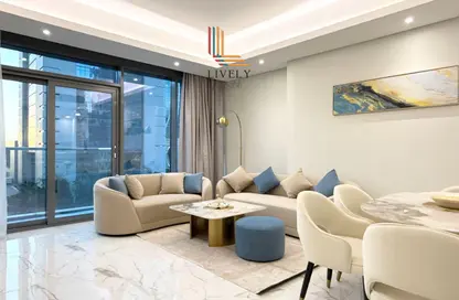 Apartment - 1 Bedroom - 2 Bathrooms for rent in Marina Tower 23 - Marina District - Lusail