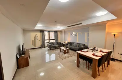 Apartment - 1 Bedroom - 2 Bathrooms for rent in East Porto Drive - Porto Arabia - The Pearl Island - Doha