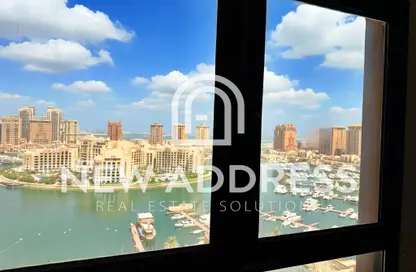 Apartment - Studio - 1 Bathroom for rent in Porto Arabia - The Pearl Island - Doha