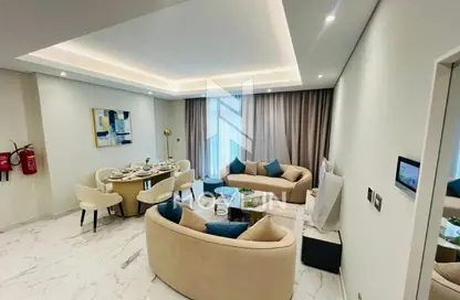 Apartment - 2 Bedrooms - 3 Bathrooms for rent in Lusail Residence - Marina District - Lusail