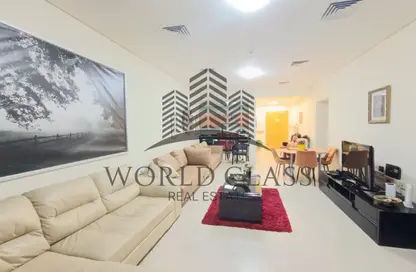 Apartment - 2 Bedrooms - 3 Bathrooms for rent in Zig Zag Tower B - Zig Zag Towers - West Bay - Doha