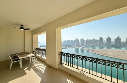 Apartment - 1 Bedroom - 2 Bathrooms for rent in Viva West - Viva Bahriyah - The Pearl Island - Doha