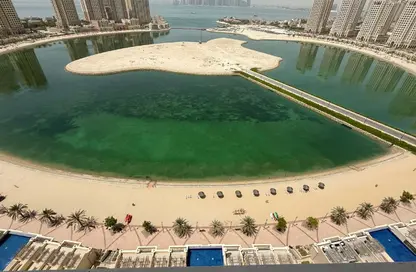 شقة - 1 حمام للايجار في فيفا سنترال - فيفا بحرية - جزيرة اللؤلؤة - الدوحة