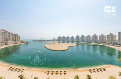 Apartment - 1 Bedroom - 2 Bathrooms for rent in Tower 19 - Viva Bahriyah - The Pearl Island - Doha