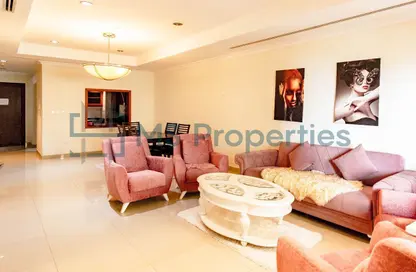 Apartment - 2 Bedrooms - 3 Bathrooms for rent in West Porto Drive - Porto Arabia - The Pearl Island - Doha Apartment - 2 Bedrooms - 3 Bathrooms for rent in West Porto Drive - Porto Arabia - The Pearl Island - Doha