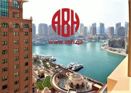 Apartment - 1 bedroom - 2 bathrooms for sale in West Porto Drive - Porto Arabia - The Pearl - Doha Apartment - 1 bedroom - 2 bathrooms for sale in West Porto Drive - Porto Arabia - The Pearl - Doha