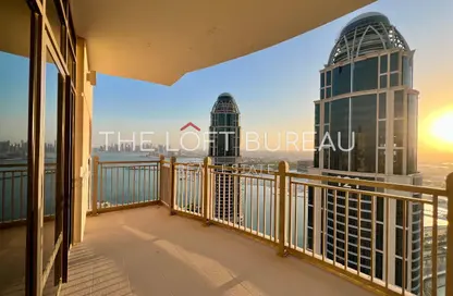 Apartment - 1 Bedroom - 2 Bathrooms for rent in Abraj Bay - Abraj Quartiers - The Pearl Island - Doha