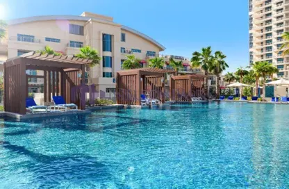 Apartment - 2 Bedrooms - 3 Bathrooms for rent in Abraj Bay - Abraj Quartiers - The Pearl Island - Doha