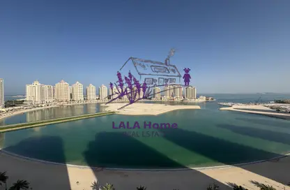 Apartment - 2 Bedrooms - 3 Bathrooms for rent in Viva Central - Viva Bahriyah - The Pearl Island - Doha