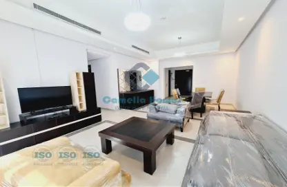 Living / Dining Room image for: Apartment - 2 Bedrooms - 3 Bathrooms for rent in Fereej Bin Mahmoud North - Fereej Bin Mahmoud - Doha, Image 1