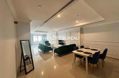 Apartment - 1 Bedroom - 2 Bathrooms for rent in East Porto Drive - Porto Arabia - The Pearl Island - Doha