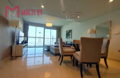 شقة - غرفة نوم - 2 حمامات للايجار في لوسيل ريسيدينس - منطقة المارينا - الوسيل