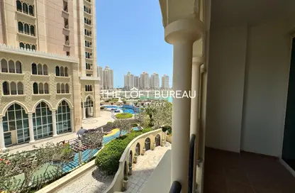 Apartment - Studio - 1 Bathroom for rent in Viva West - Viva Bahriyah - The Pearl Island - Doha