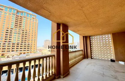 Apartment - 1 Bedroom - 2 Bathrooms for rent in West Porto Drive - Porto Arabia - The Pearl Island - Doha
