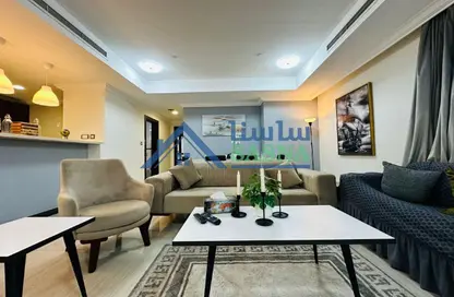 Apartment - 2 Bedrooms - 2 Bathrooms for rent in East Porto Drive - Porto Arabia - The Pearl Island - Doha