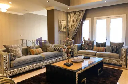 Apartment - 4 Bedrooms - 7 Bathrooms for rent in Tower 8 - Porto Arabia - The Pearl Island - Doha