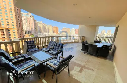 Apartment - 3 Bedrooms - 4 Bathrooms for sale in East Porto Drive - Porto Arabia - The Pearl Island - Doha