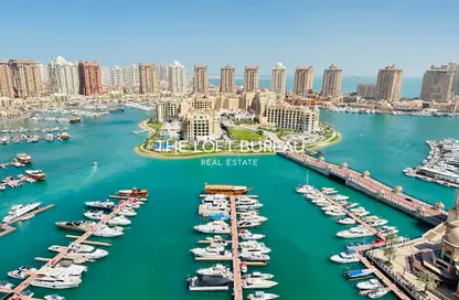 Penthouse - 4 Bedrooms - 6 Bathrooms for rent in West Porto Drive - Porto Arabia - The Pearl Island - Doha