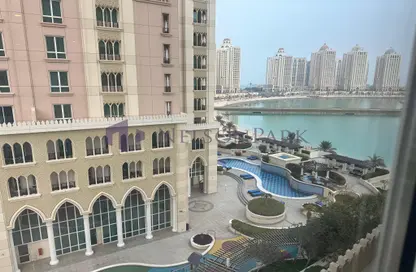 Apartment - 1 Bedroom - 1 Bathroom for rent in Viva West - Viva Bahriyah - The Pearl Island - Doha