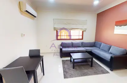 Living / Dining Room image for: Apartment - 1 Bedroom - 1 Bathroom for rent in Al Thumama - Al Thumama - Doha, Image 1