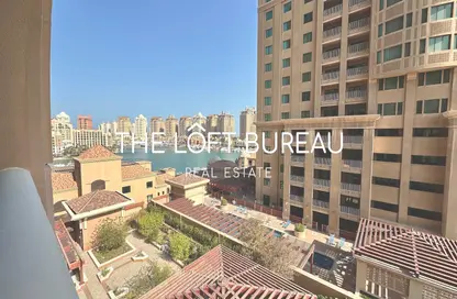 Apartment - Studio - 1 Bathroom for rent in Two Porto Arabia - Porto Arabia - The Pearl Island - Doha