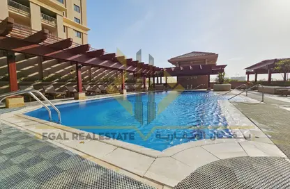 شقة - غرفة نوم - 2 حمامات للبيع في طريق بورتو الشرقي - بورتو أرابيا - جزيرة اللؤلؤة - الدوحة