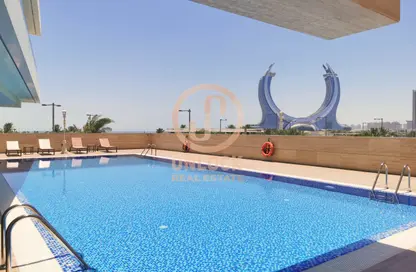 Apartment - 4 Bedrooms - 4 Bathrooms for rent in Lusail Residence - Marina District - Lusail