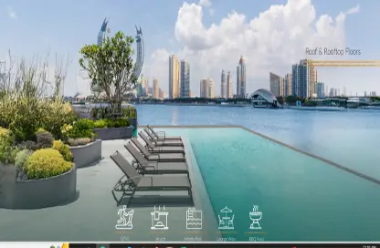 Apartment - 3 Bedrooms - 3 Bathrooms for sale in Lusail Marina Heights - Marina District - Lusail