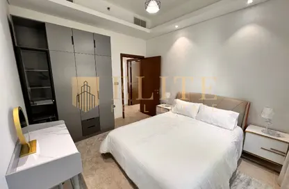 Apartment - 2 Bedrooms - 2 Bathrooms for rent in Lusail Residence - Marina District - Lusail