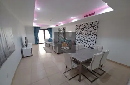 Apartment - 1 Bedroom - 2 Bathrooms for rent in East Porto Drive - Porto Arabia - The Pearl Island - Doha