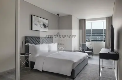 شقة - 2 غرف نوم - 2 حمامات للايجار في شارع النجمة - طريق المطار القديم - الدوحة