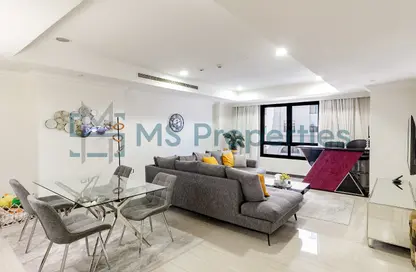 Apartment - 2 Bedrooms - 2 Bathrooms for rent in East Porto Drive - Porto Arabia - The Pearl Island - Doha