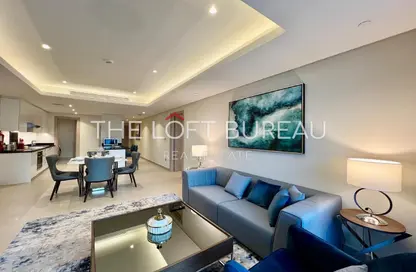Apartment - 1 Bedroom - 2 Bathrooms for rent in Abraj Bay - Abraj Quartiers - The Pearl Island - Doha