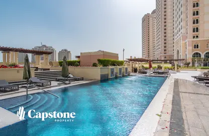 Apartment - 1 Bedroom - 2 Bathrooms for rent in Viva East - Viva Bahriyah - The Pearl Island - Doha