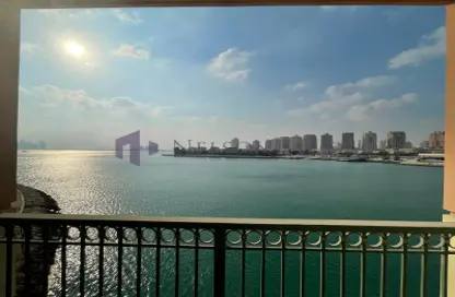 Apartment - Studio - 1 Bathroom for rent in Viva West - Viva Bahriyah - The Pearl Island - Doha