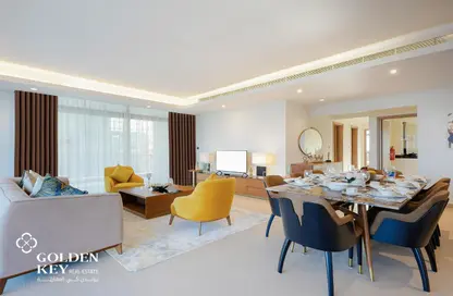 Apartment - 3 Bedrooms - 4 Bathrooms for rent in Marina Residences 195 - Marina District - Lusail