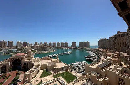 شقة - 3 غرف نوم - 4 حمامات للايجار في جزيرة اللؤلؤة - الدوحة