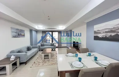 Apartment - 1 Bedroom - 2 Bathrooms for rent in West Porto Drive - Porto Arabia - The Pearl Island - Doha Apartment - 1 Bedroom - 2 Bathrooms for rent in West Porto Drive - Porto Arabia - The Pearl Island - Doha