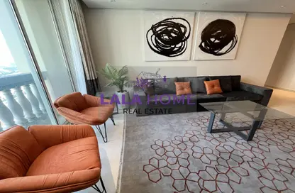 Apartment - 3 Bedrooms - 3 Bathrooms for rent in Viva West - Viva Bahriyah - The Pearl Island - Doha