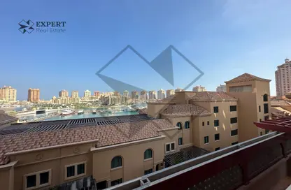 Apartment - 2 Bedrooms - 2 Bathrooms for sale in East Porto Drive - Porto Arabia - The Pearl Island - Doha