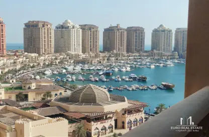 Apartment - 2 Bedrooms - 3 Bathrooms for rent in East Porto Drive - Porto Arabia - The Pearl Island - Doha